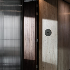Project: Minter Ellison | Products: Optima 117 Plus glass partition with 54mm Timber door